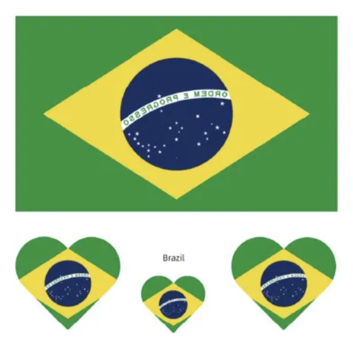 Flaggen Tattoos Set ❤️- 14 Länder (4er Packs inkl. Herztattoos) - Perfekt für die WM 2026