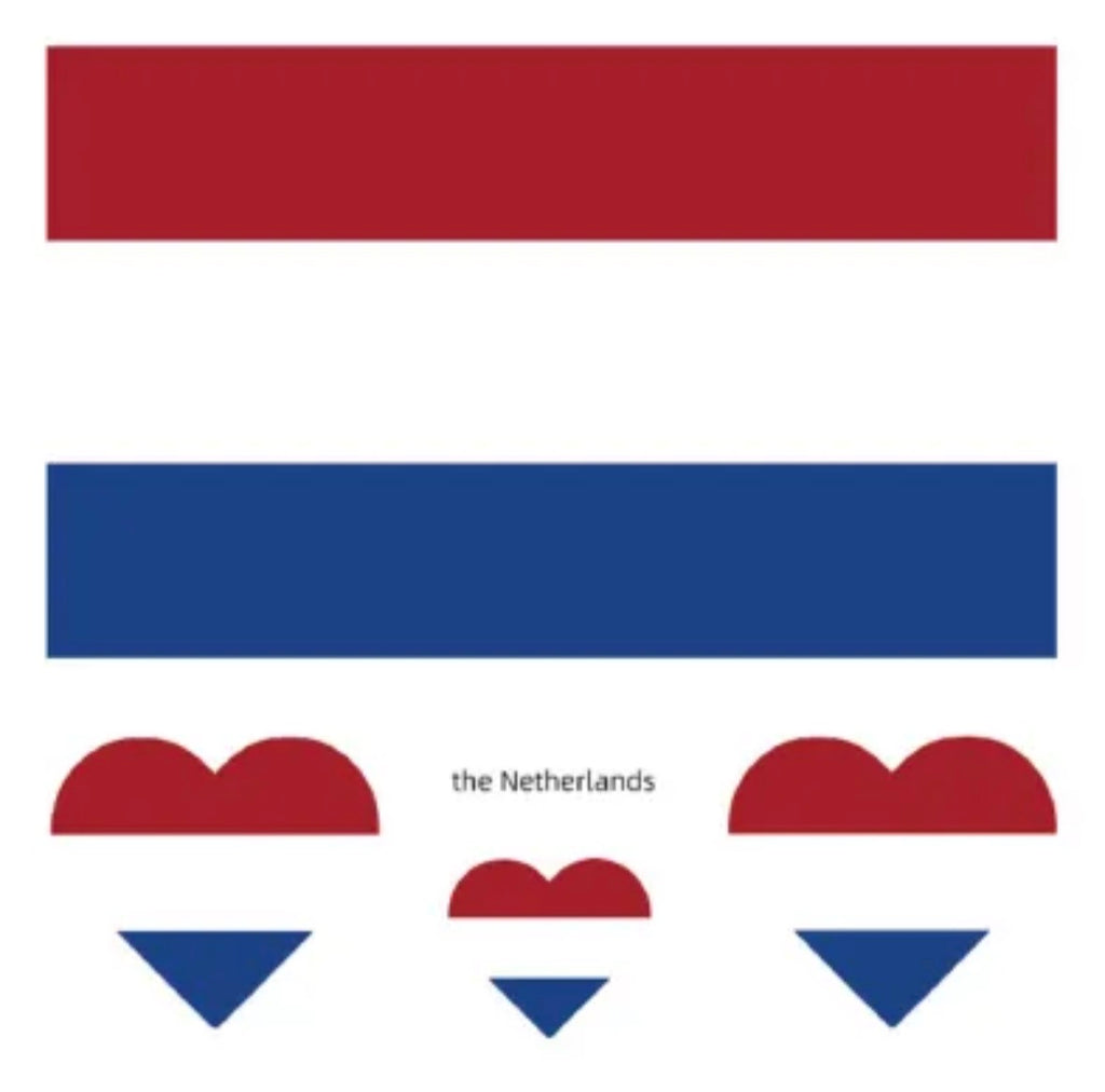Flaggen Tattoos Set ❤️- 14 Länder (4er Packs inkl. Herztattoos) - Perfekt für die WM 2026