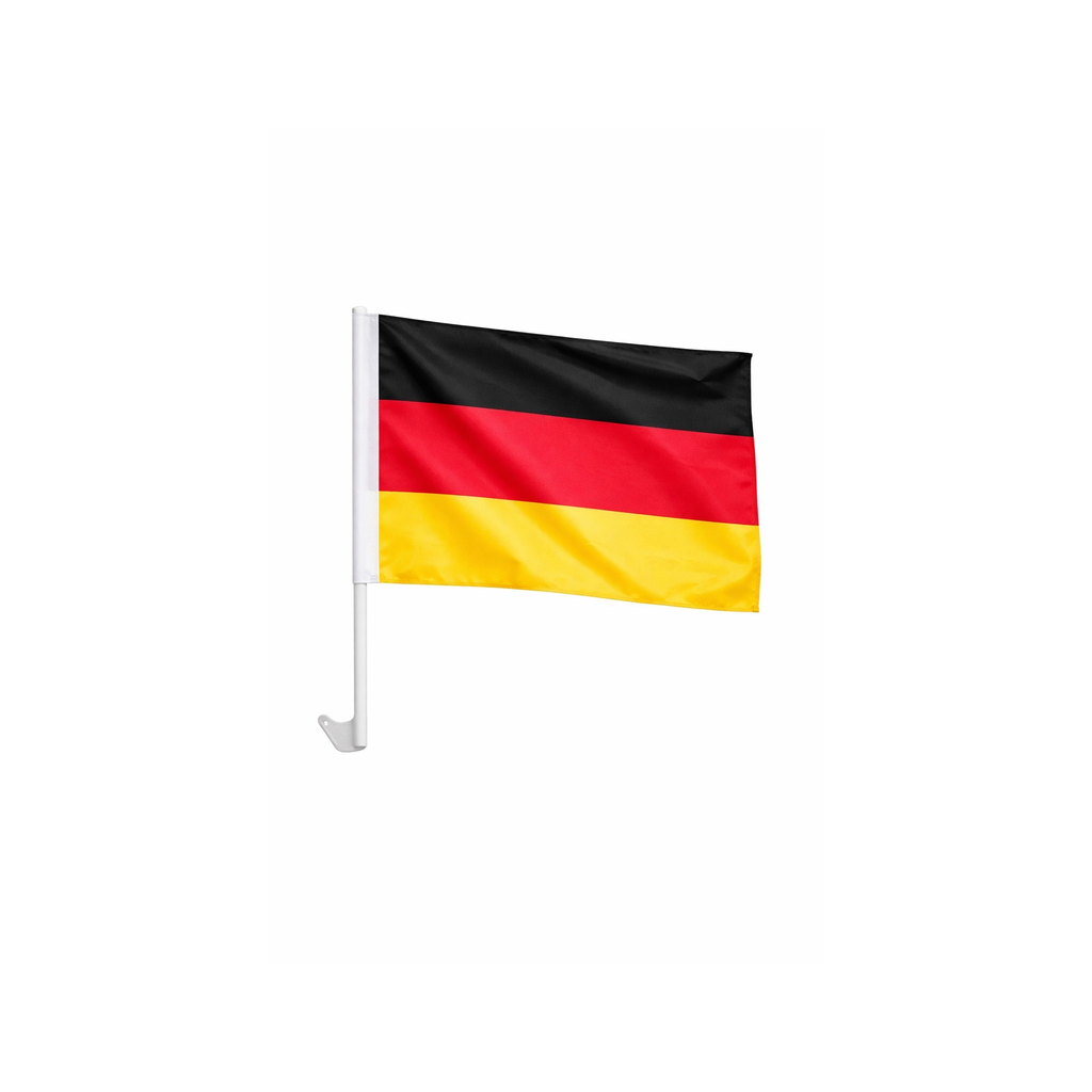 2x Deutschland Autofahne 🇩🇪🔥 - Mach dein Auto WM ready ⚽️