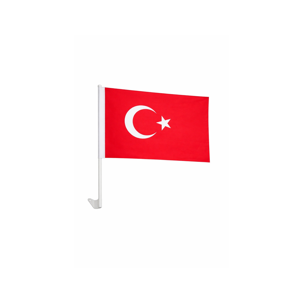 Türkei Autoflagge 🇹🇷🔥 - Mach dein Auto WM ready ⚽️